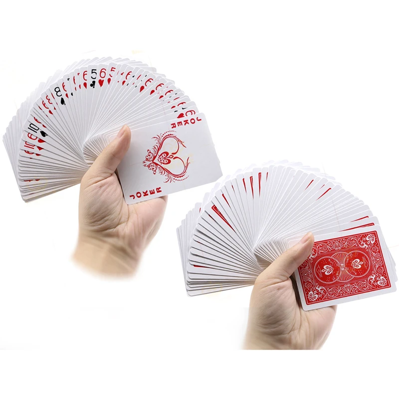 

1pcs Stripper Deck Trapezium Card magic Narrow and Wide Card Magic Tricks Poker Set Close Up Card Magic Prop for Magician Use