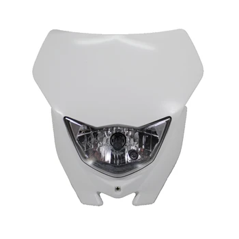 

Universal Motorcycle White Vision Headlight Headlamp For Honda XR80R XR600R XR50R CR125R CR500R Dirt Bi
