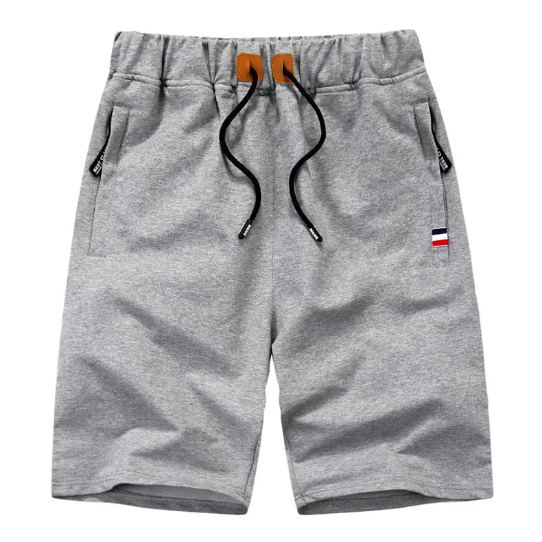 5XL Cotton Summer Shorts Men Soft Sports Shorts Beach Male Short Men Pants Breathable Elastic Waist Plus Size Casual Boardshorts 01