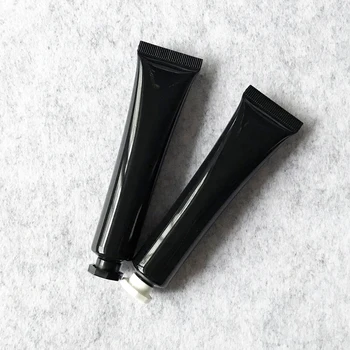 

100pcs 30ml black pp soft tubes with screw caps 30g eye-cream cosmetic Tube bottle for eye Cream Container,Unguent Jar