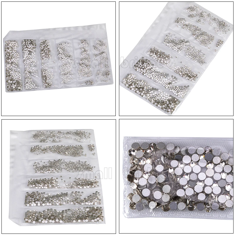 Crystal Flat Back Rhinestones (9)