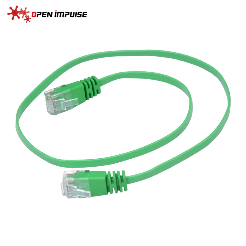 Best Sale 1.1mm thickness RJ45 Cat6 Wire Flat Patch Network