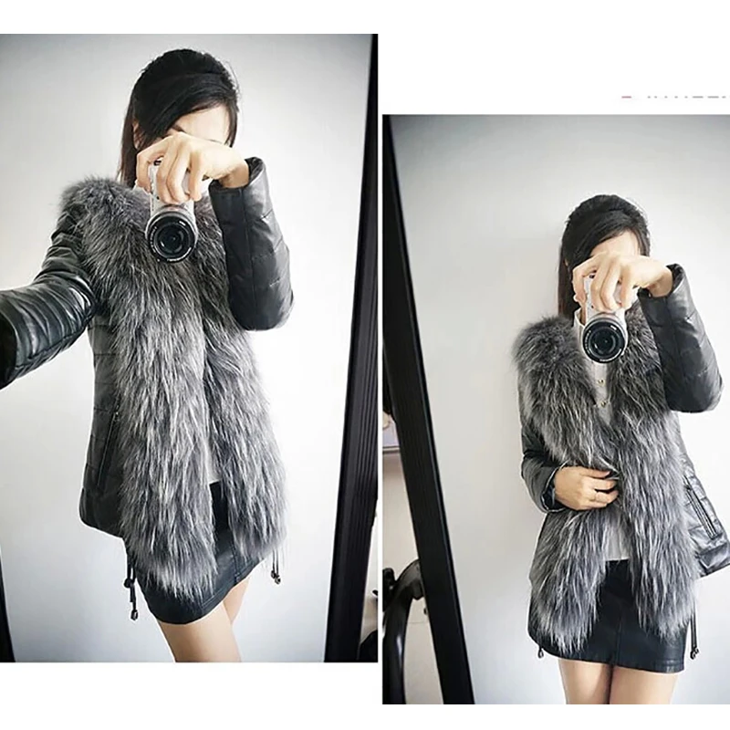 ALABIFU PU Leather Faux Fur Women Winter Coat 2018 Casual Plus Size Short Fluffy Coat Female Faux Fur Collar Jacket Coat casaco ALABIFU PU Leather Faux Fur Women Winter Coat 2018 Casual Plus Size Short Fluffy Coat Female Faux Fur Collar Jacket Coat casaco