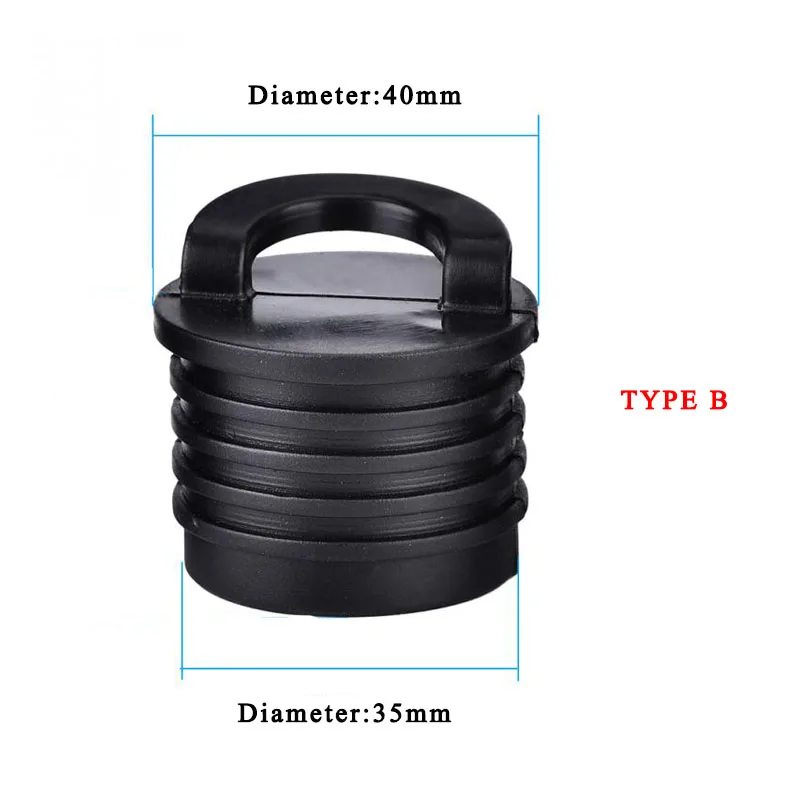 4 шт. каяк каноэ затычка для раковины плагин лодка морской лодка для сливного отверстия Водонепроницаемая затычка вилки гребная лодка аксессуары - Цвет: Model B
