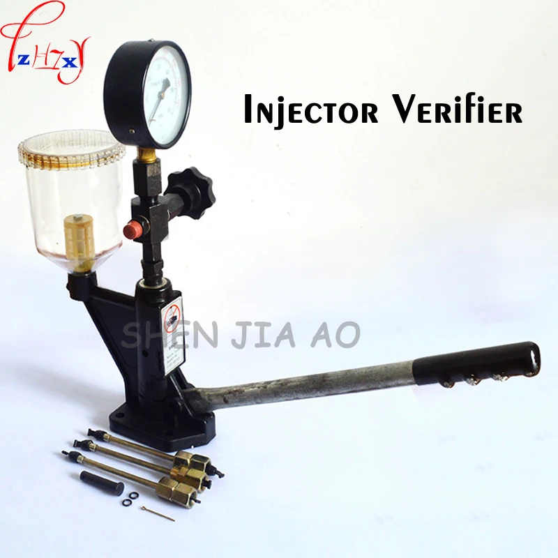 

Injector tester S60H hand pressure calibrator 60 Mpa school nipple tool test bench checker nozzle tester 1PC