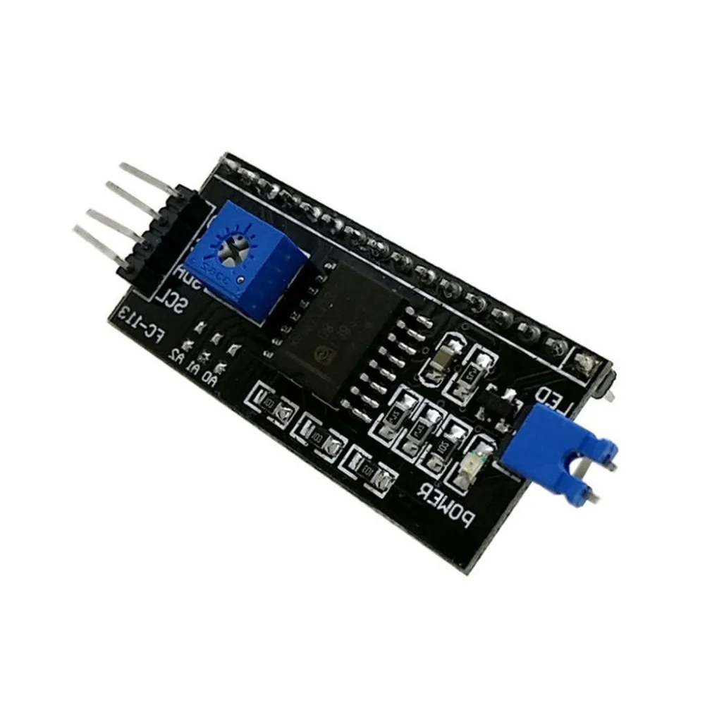 Elviray Iic/I2C/Interface Module Lcd1602 Adapter Board Function Library Lcd2004 Adapter Board 