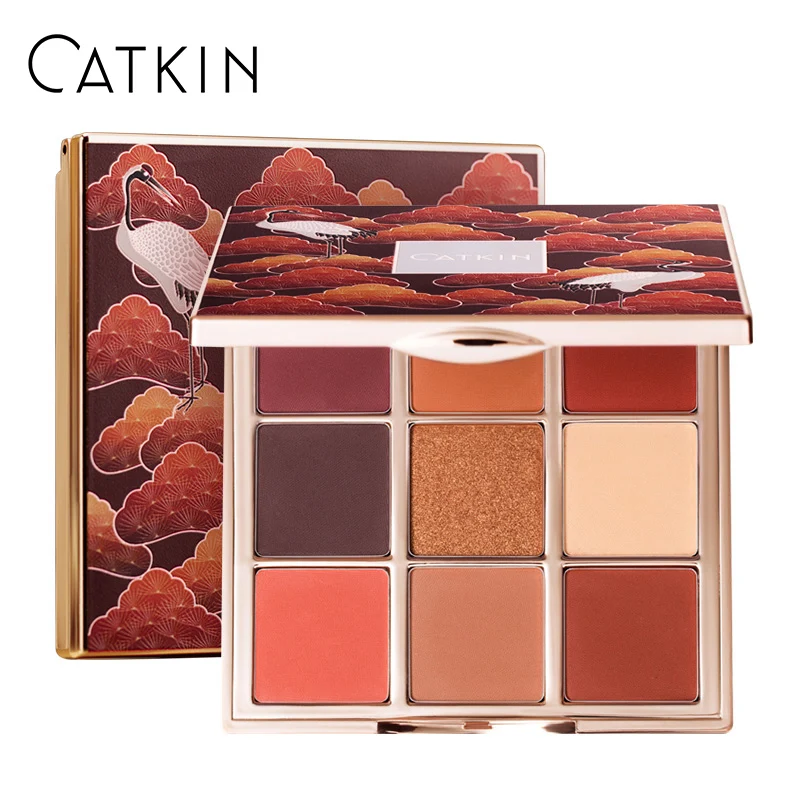 CATKIN 1.6g*9 Eternal Love Seasonal 9 Colors Eyeshadow Glitter Shimmer Matte Metallic Natural Special Chinese Modern Hot Sales