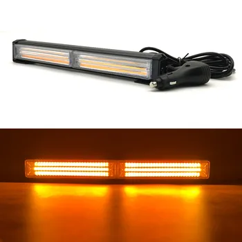 

12V COB Car Strobe Emergency light head Auto LED Flashing Warning Signal Light strip for Car Truck Traffic Advisor Caution