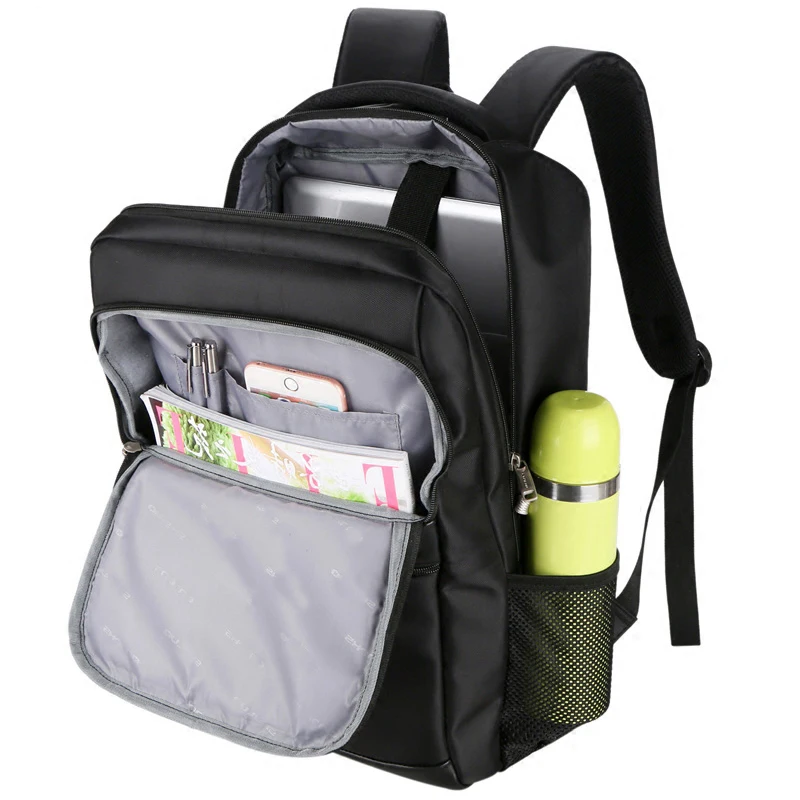 Men's Laptop Backpack Business Notebook 15.6 Inch Men Male Bag Backpack USB Charging Headphone Waterproof Outdoor Travel Bagpack
