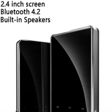 HIFI металлический MP3 музыкальный плеер Ультратонкий mp3 с динамиками без потерь Портативный Аудио плеер FM радио Электронная книга диктофон