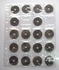 2016 New 10Pages/Lot 20 pices/Page general transparent PVC sheets for coins album loose-leaf inners of coin holders hot sale ► Photo 2/4