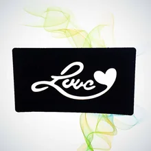 Любовное письмо Водная передача голографическая татуировка трафареты для женщин девушек боди-арт руки и ноги Tatttoo шаблон наклейки паста HG219