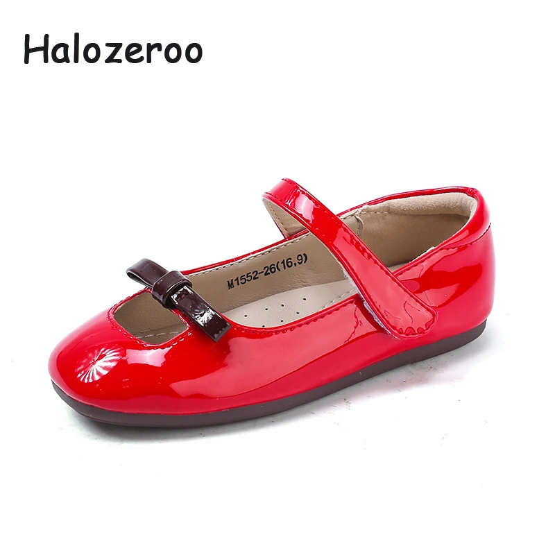 

Spring New 2019 Baby Girls Bow Shoes Kids Fashion Shoes Children Pu Leather Shoes Brand Princess Shoes Toddler Flats Mary Jane