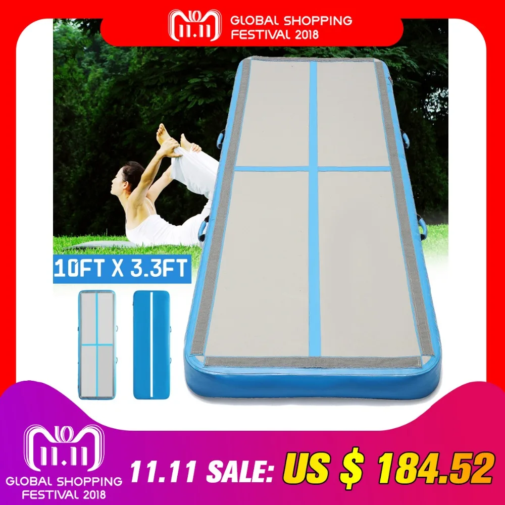 

AirTrack 100x300x10cm Inflatable Cheap Gymnastics Mattress Gym Tumble Air track Floor Tumbling Air Track For Sale