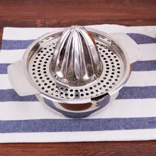 Ручная Соковыжималка Лимон Апельсин соковыжималка для фруктов соковыжималка из нержавеющей стали для фруктов сетчатый фильтр с миска-контейнер