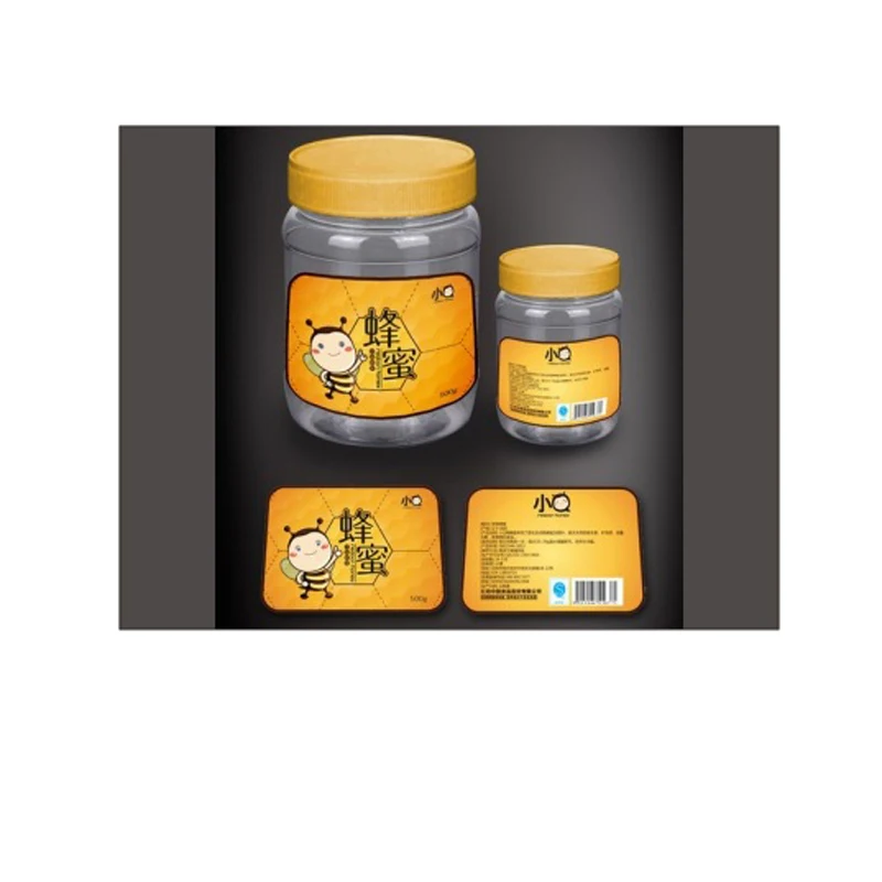 

Customized High qualtiy adhesive stickers for honey in Australian market