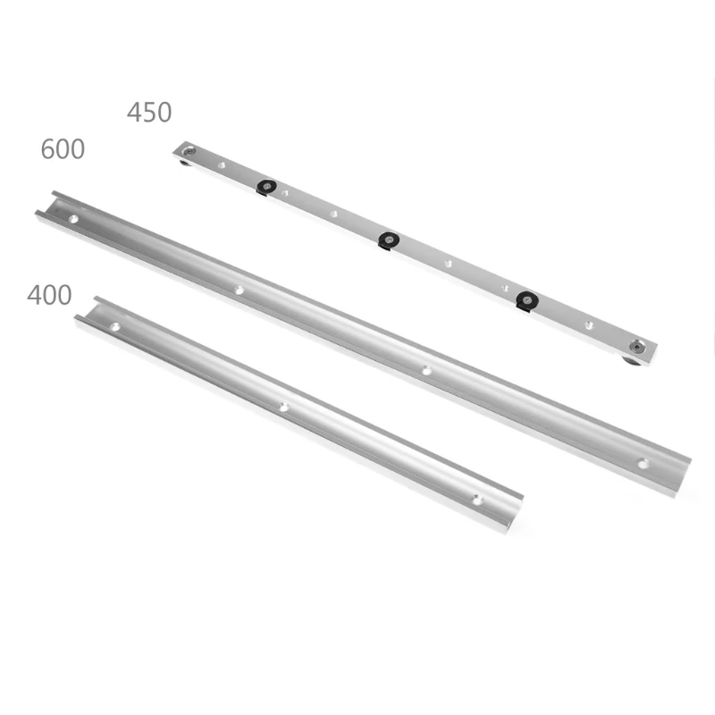 

450mm Aluminium Alloy Rail Miter Bar Slider Table Saw Gauge Rod Woodworking Tool
