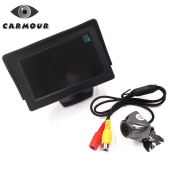 

CARMOUR 4.3 inch Digital TFT LCD Car Video Monitor Camera + Car RearView Reverse Backing CMOS Camera