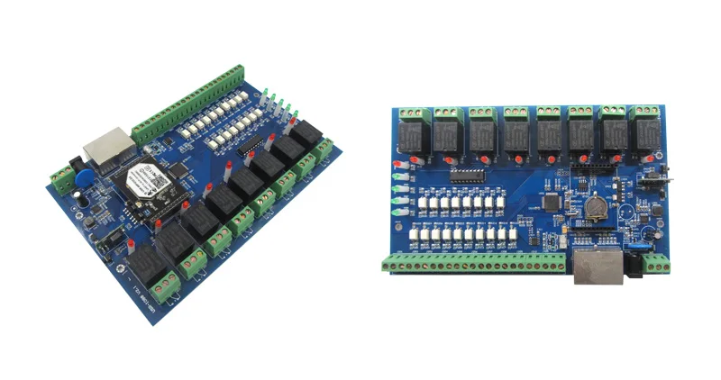 

USR-IO88 Free Shipping Ultra-Low Power Serial To WIFI Module WiFi/LAN Relay 8 Channel WIFI Network Relay Control Switch