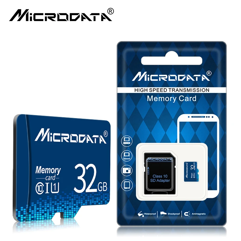 

MicroData memory card Micro SD card class 10 TF card Microsd 64GB 32GB 16GB 8GB External Pen drive Flash memory disk for Phone