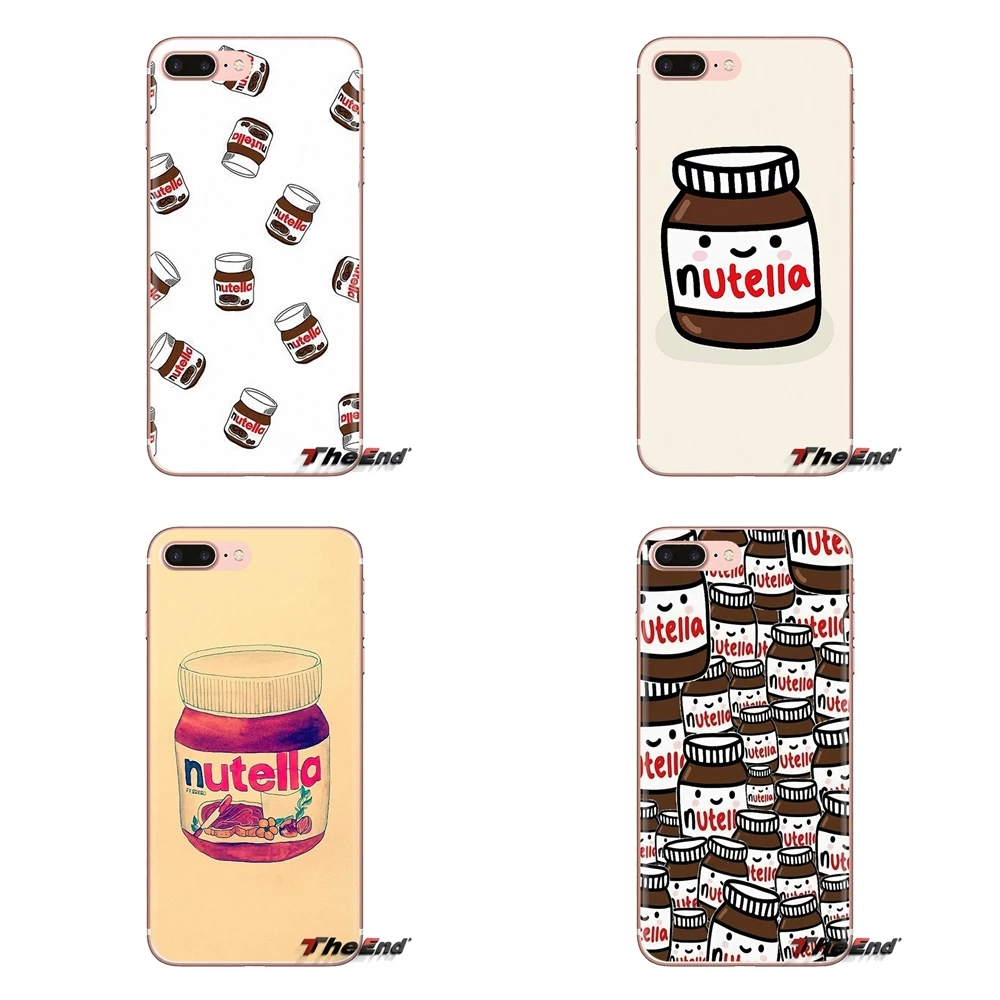 Чехлы для Sony Xperia Z Z1 Z2 Z3 Z5 compact M2 M4 M5 C4 E3 T3 XA Huawei Mate 7 8 Y3II Chocolate Tumblr Nutella Bottle TPU |