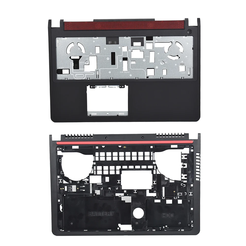 

New forInspiron 15 7000 7559 Upper Palmrest + Bottom Case Cover 08FGMW For Dell