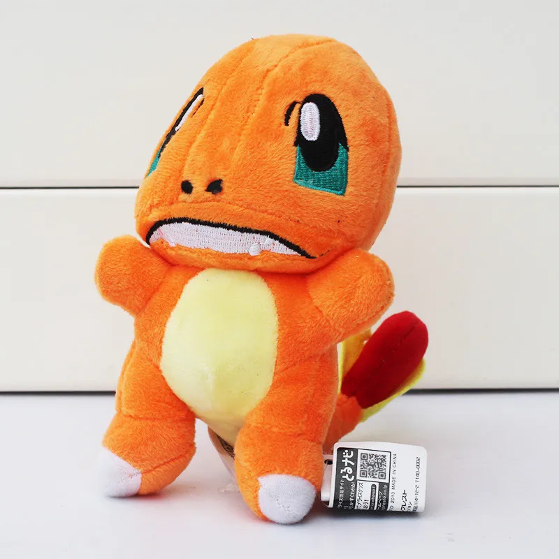 4 шт./лот "(15 см), Бульбазавр, Squirtle Charmander Плюшевые игрушки Мягкая кукла для малышей