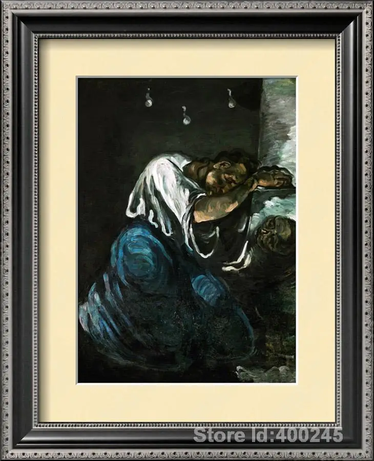 Magdaleneまたはsorrow Circa Paul Cezanneの絵画 手描き 高品質 Art Painting Classes Art Paintings Treespainting Vermeer Aliexpress