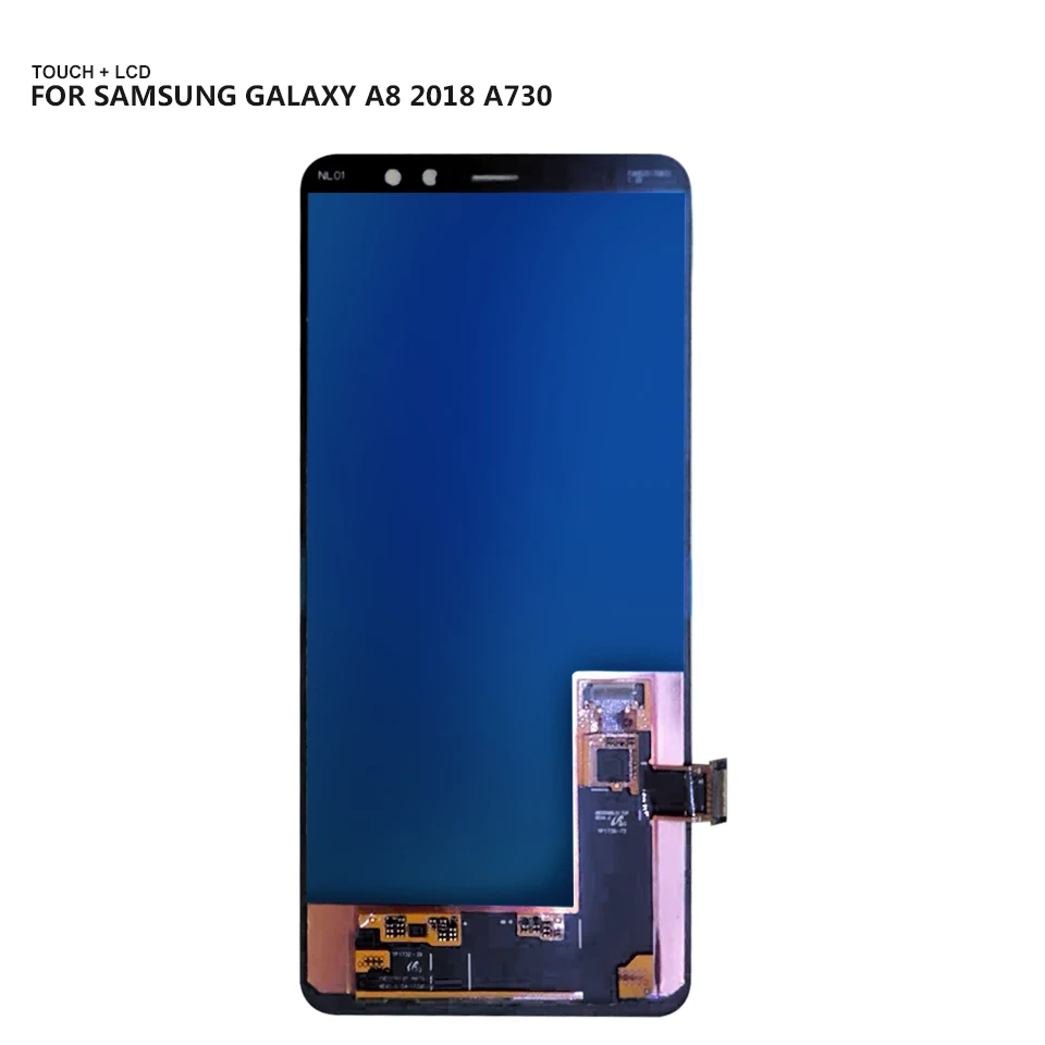 AMOLED lcd для samsung Galaxy A8+ A8 Plus A730x A730 lcd дисплей кодирующий преобразователь сенсорного экрана в сборе+ Инструменты