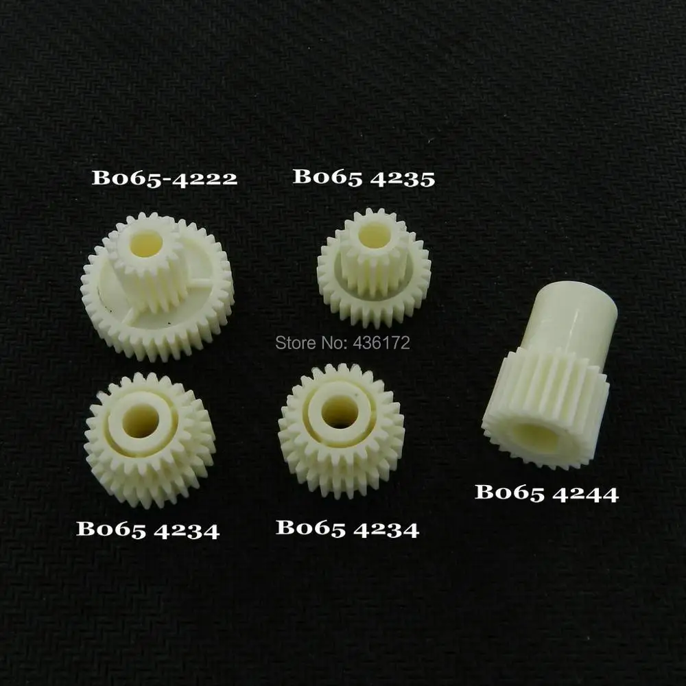 

1Set Fuser Web Gear Set 5Pieces/Set For Ricoh 1060 1075 2060 2075 6000 7000 8000 6001 7001 8001 5500 6500 7500 Copier Parts