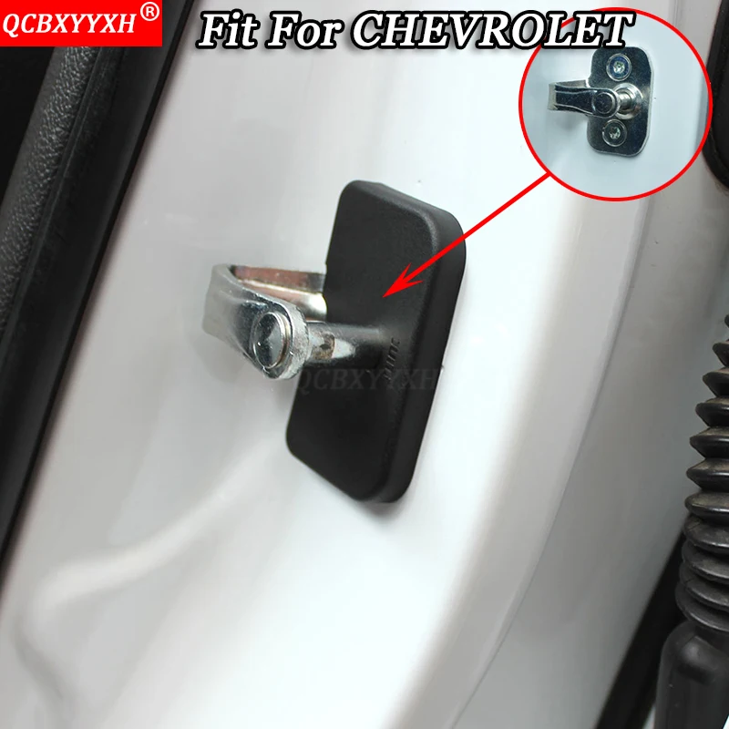 Автомобильный Стайлинг 4 шт./компл. для Chevrolet Epica Spark Sail Lova Captiva Cruze Malibu XL Trax Автоматический дверной замок защитный чехол QCBXYYXH