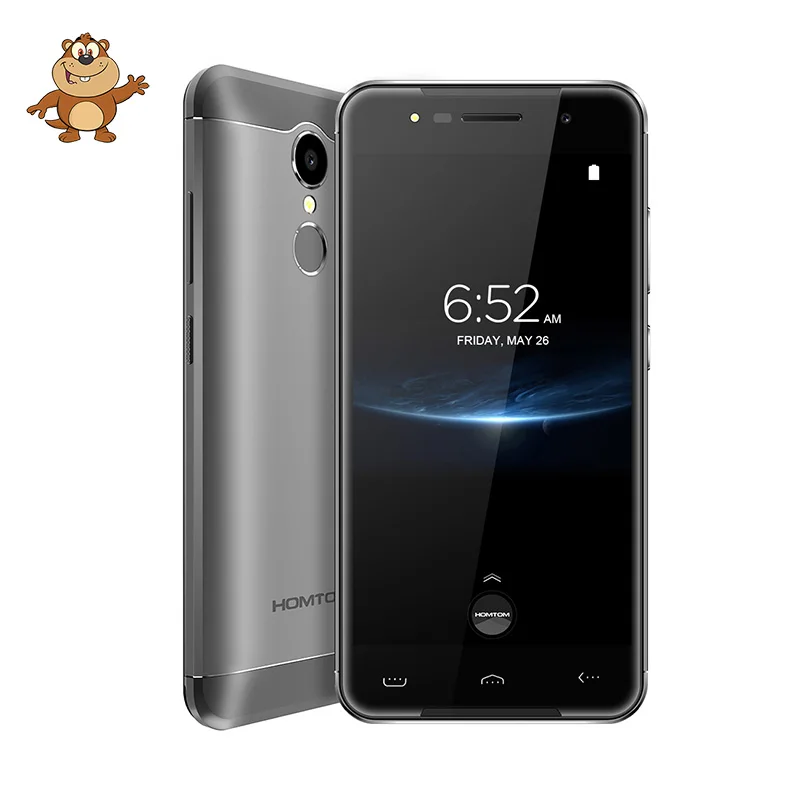 

Homtom HT37 Pro Smartphone 4G Double Speaker MTK 6737 5.0 Inch HD Android 7.0 3GB+32GB 13MP 3000mAh Fingerprint ID Mobilephone