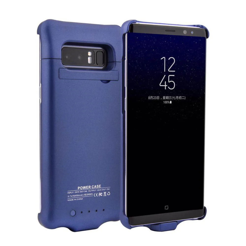 

Battery Case charger For Samsung Galaxy Note 8 5200Mah Battery capacity big PowerBank For Samsung Note 8 Case