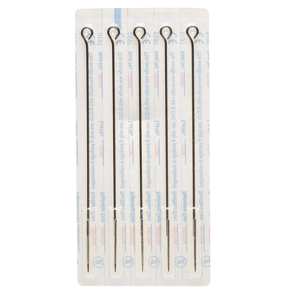 

5pcs High Quality Round Liner Lining Tattoo Needles 3/5/7/9RL Profession 1Set use high quality stainless steel