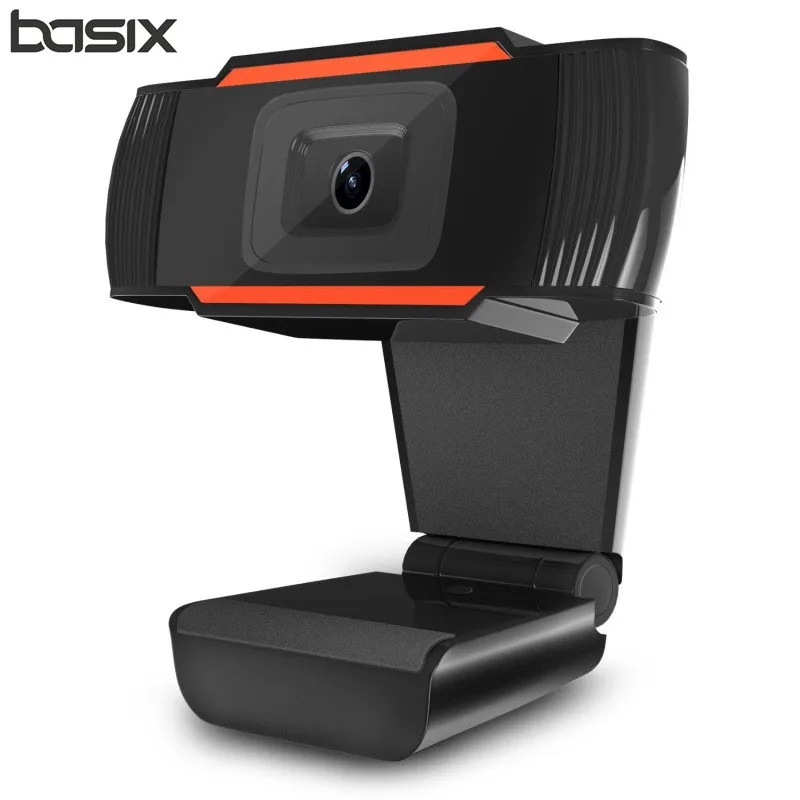 BASIX USB Web Cam 640*480 High Definition Web Camera  Built-in Video with MIC Clip-on Webcam for Skype Computer 