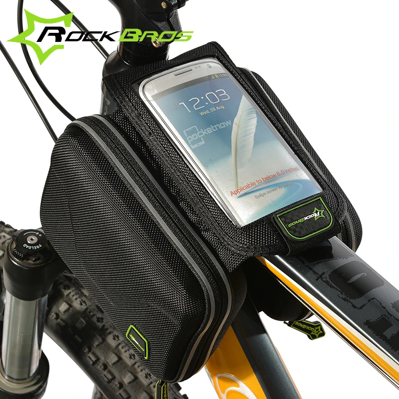Rockbros Empfindliche Touchscreen Mtb Rennrad Rahmen Schlauchbeutel Wasserdichte Wearable Outdoor Radfahren Fahrrad Aufbewahrungstasche Tube Bag Bicycle Pouchcycle Pouch Aliexpress