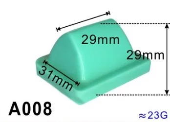Силиконовая резиновая прокладка головки для печатная машина накладок 29 мм длина деревянная основа