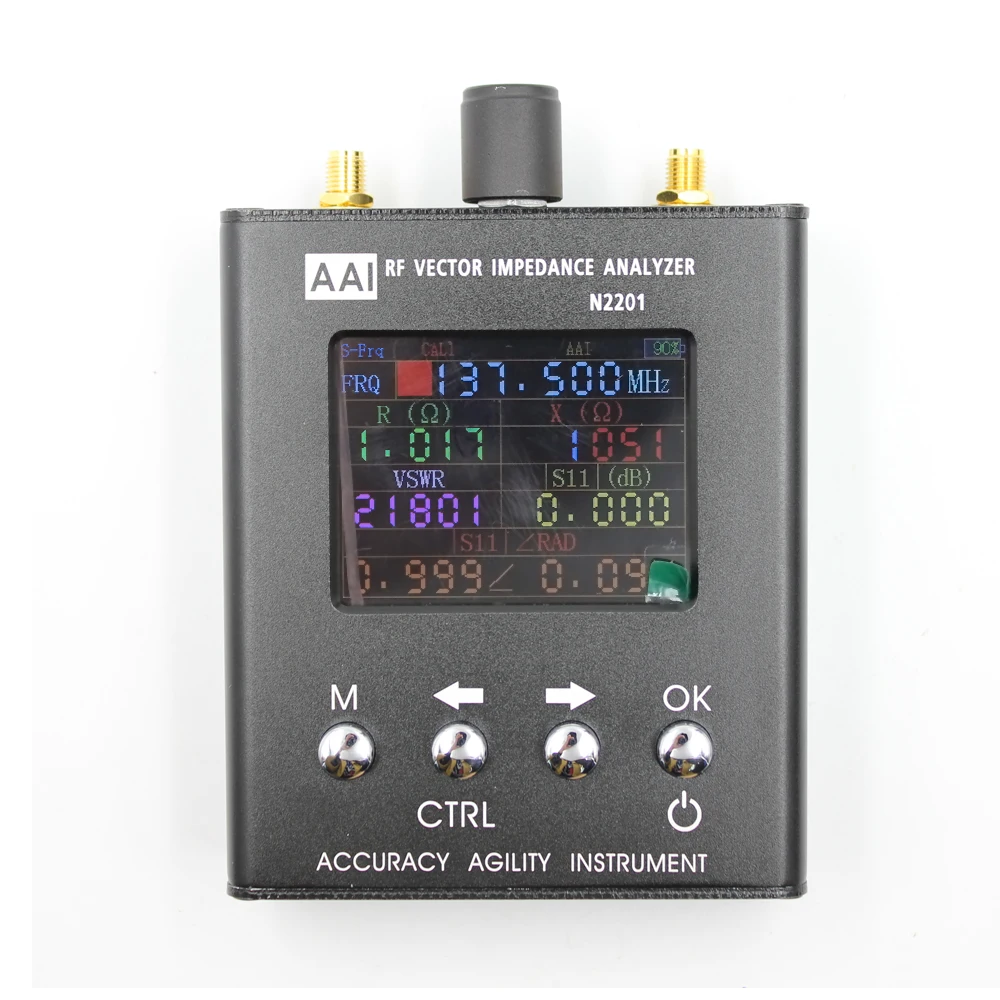 

N2201SS 140MHz-2.7GHz UV RF ANT SWR Antenna Analyzer Meter Tester Radio tester upgrade verison of N1201SA