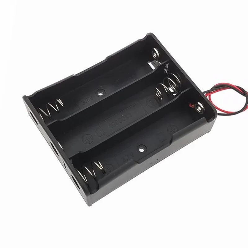 10pcs/lot 18650 battery box with line 3 section lithium series charge(excluding battery) | Обустройство дома