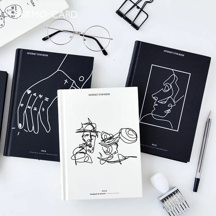 

Cool Art Fashion Design Journal DIY Agenda 224P Monthly+Daily Plan+Free Note 13.7*18.5cm Free Shipping