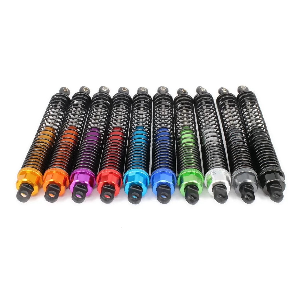 

Oil Adjustable 130mm Alloy Aluminum Shock Absorber Damper For Rc Car 1/10 Crawler Truck Upgraded Hop-Up Parts HSP HPI
