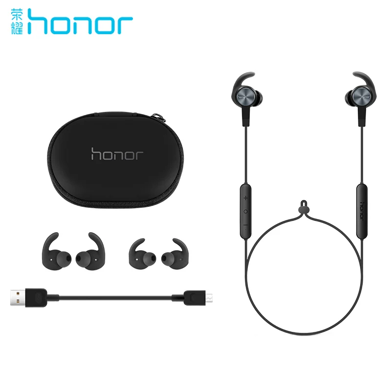 Original Huawei Honor xSport Bluetooth Headset AM61 IPX5 Waterproof BT4.1 Music Mic Control Wireless Earphones for Android IOS