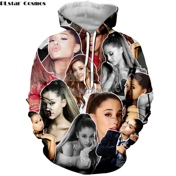 

PLstar Cosmos Fashion Hoodies Women men Pullover Sweatshirt Tracksuits Ariana Grande kpop top clothes Oversized coat