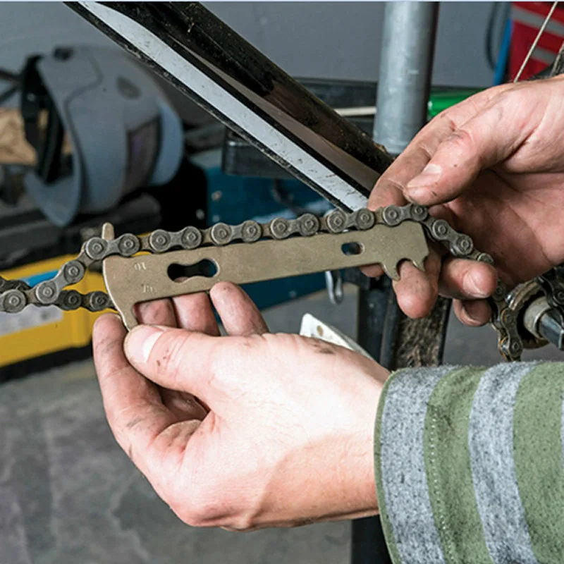 bicycle chain measuring tool