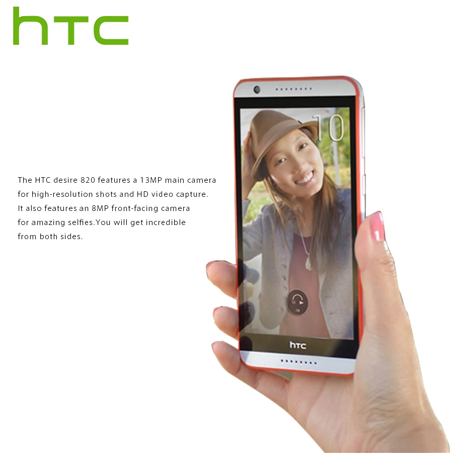 htc Desire 820 D820u 4G LTE мобильный телефон Otca Core 2 Гб ram 16 Гб rom 5,5 дюймов 13 МП 1280x720 мобильный телефон Android