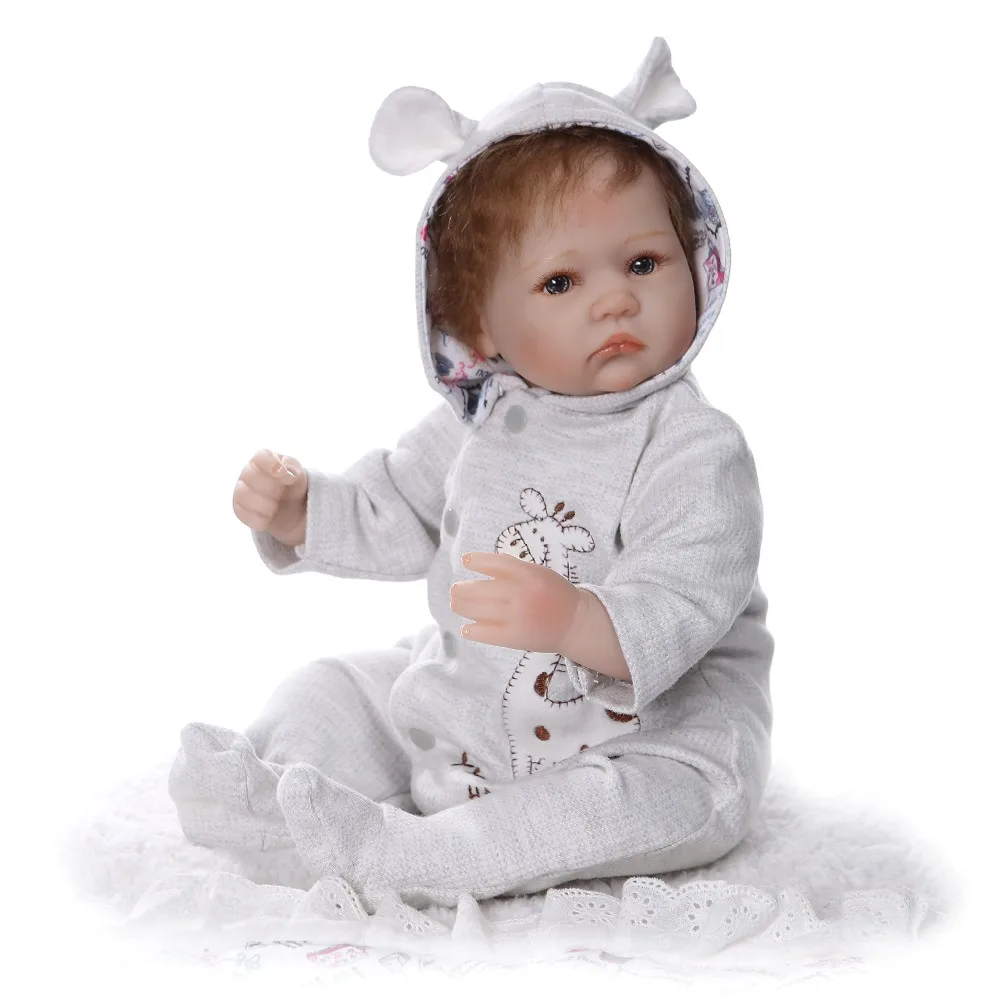 NPKCOLLECTION 40 см очень мягкий силиконовый reborn premie baby twins в розовом и синем платье