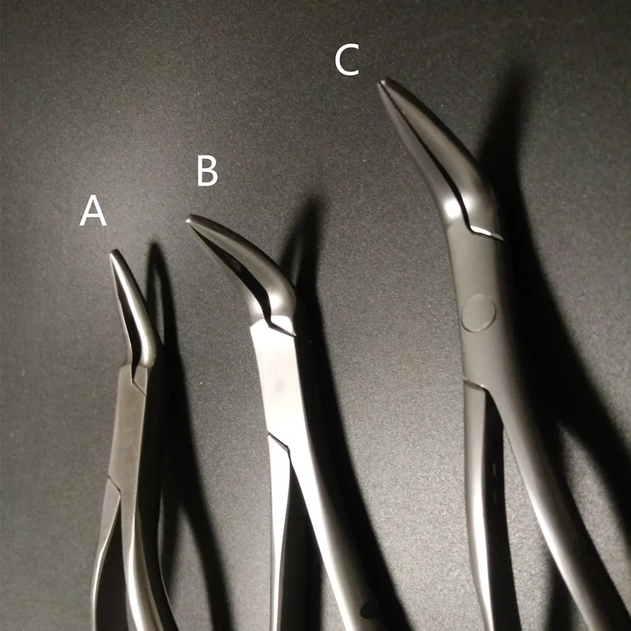 

Dental for root fragment minimally invasive tooth extraction forcep toothdental instrument Curved