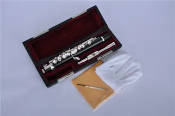 

ABS body piccolo with silver plated keys and silver plated headjoint