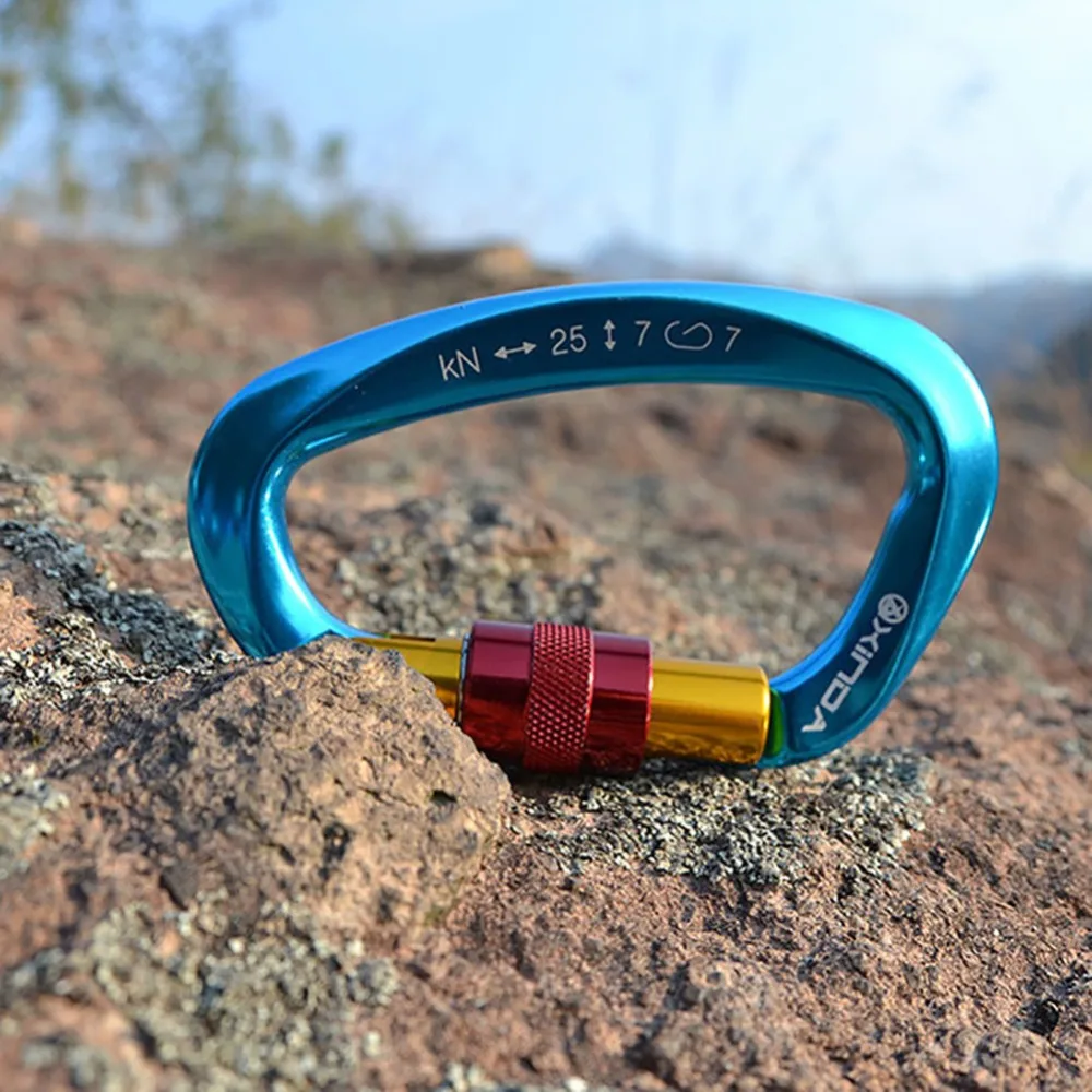 High quality Professional Safety Master Lock D Buckle Climbing Lock