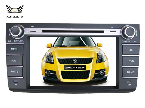 4UI intereface combined in one system CAR DVD PLAYER FOR suzuki swift 2004 2005 2006 2007 2008 2009 2010 bluetooth gps navi MAP